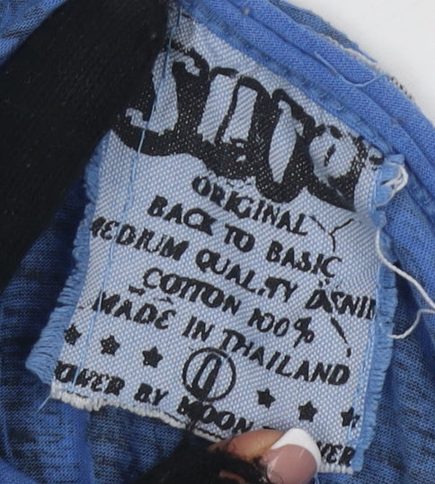 SURE Men's Blue Octopus Graphic Long Sleeve T-Shirt