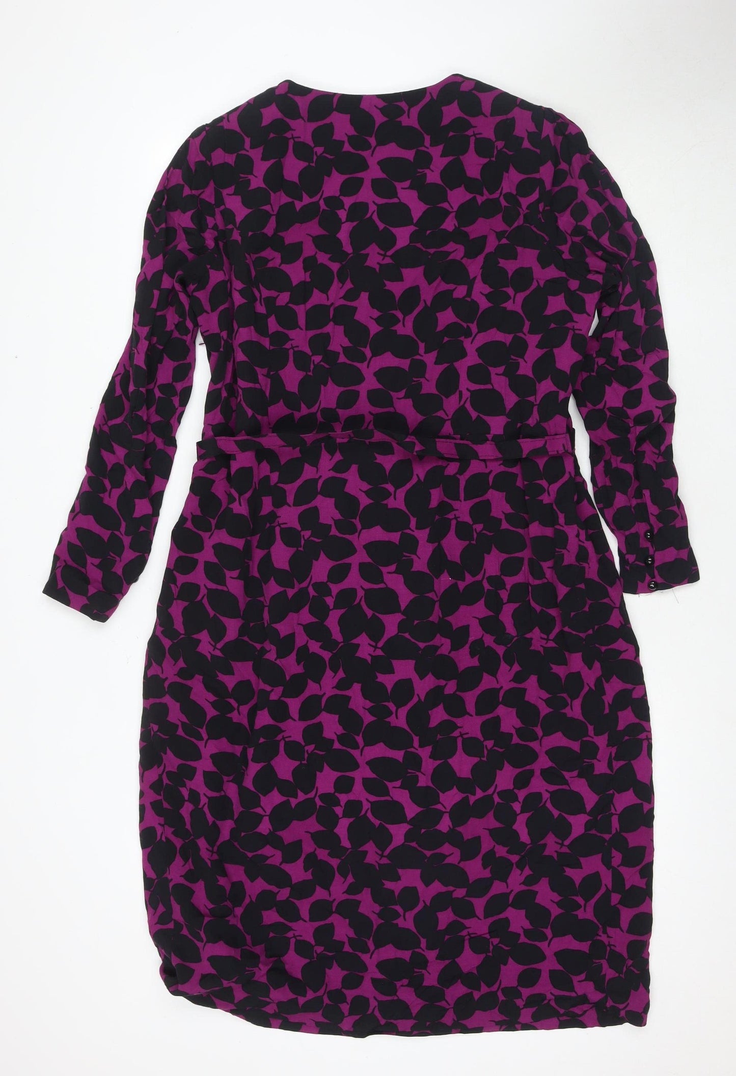 Eastex Women's Purple Viscose Sheath Dress Size 16