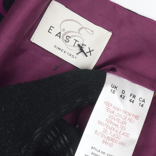 Eastex Women's Purple Viscose Sheath Dress Size 16
