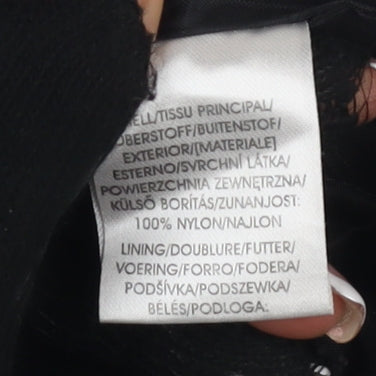 cutting edge Men's XL Black Hooded Windbreaker Jacket