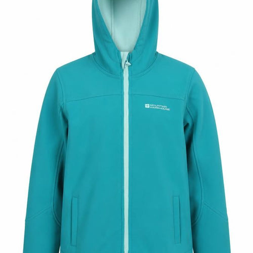 Mountain Warehouse Boys Blue Soft Shell Jacket 9-10 Years