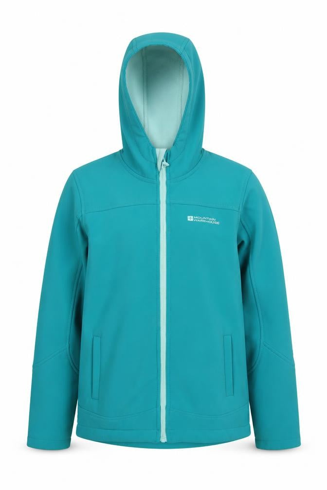 Mountain Warehouse Boys Blue Soft Shell Jacket 9-10 Years