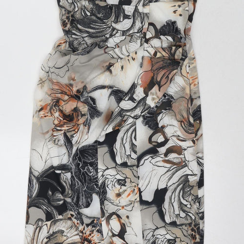 Karen Millen Women's Multicoloured Floral Dress, Size 10