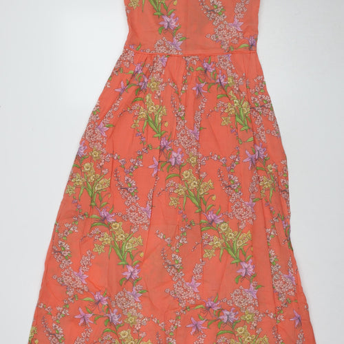 Oasis Women's Floral Maxi Dress, Size 10, Sleeveless