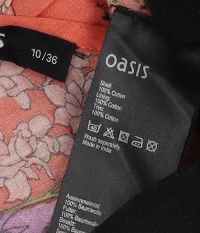 Oasis Women's Floral Maxi Dress, Size 10, Sleeveless