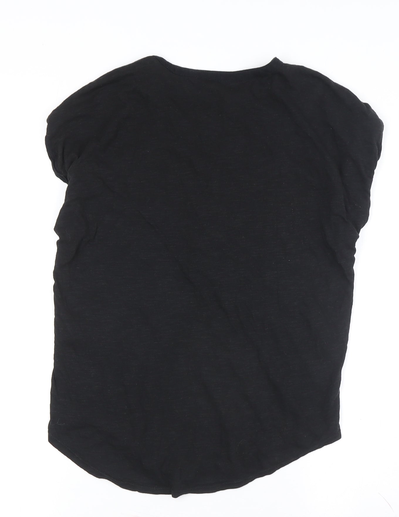 Lucky Brand Women's Black XS Basic Blouse