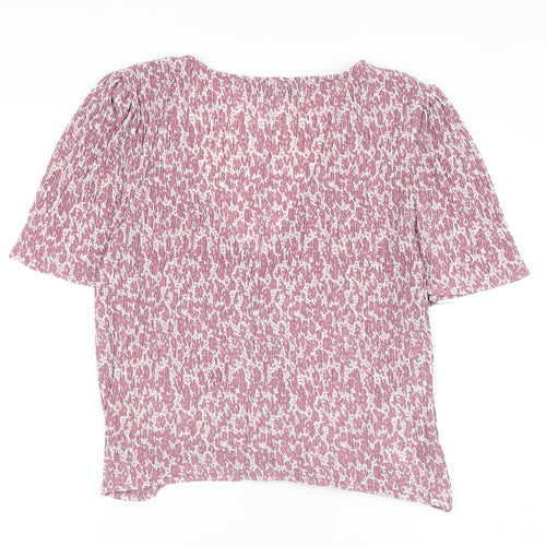 MNG Women's Multicoloured Wrap Blouse Size M