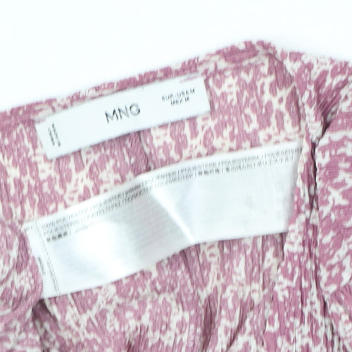 MNG Women's Multicoloured Wrap Blouse Size M