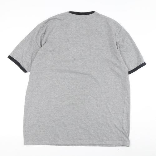 Disneyland Paris Men's Grey Grumpy T-Shirt XL