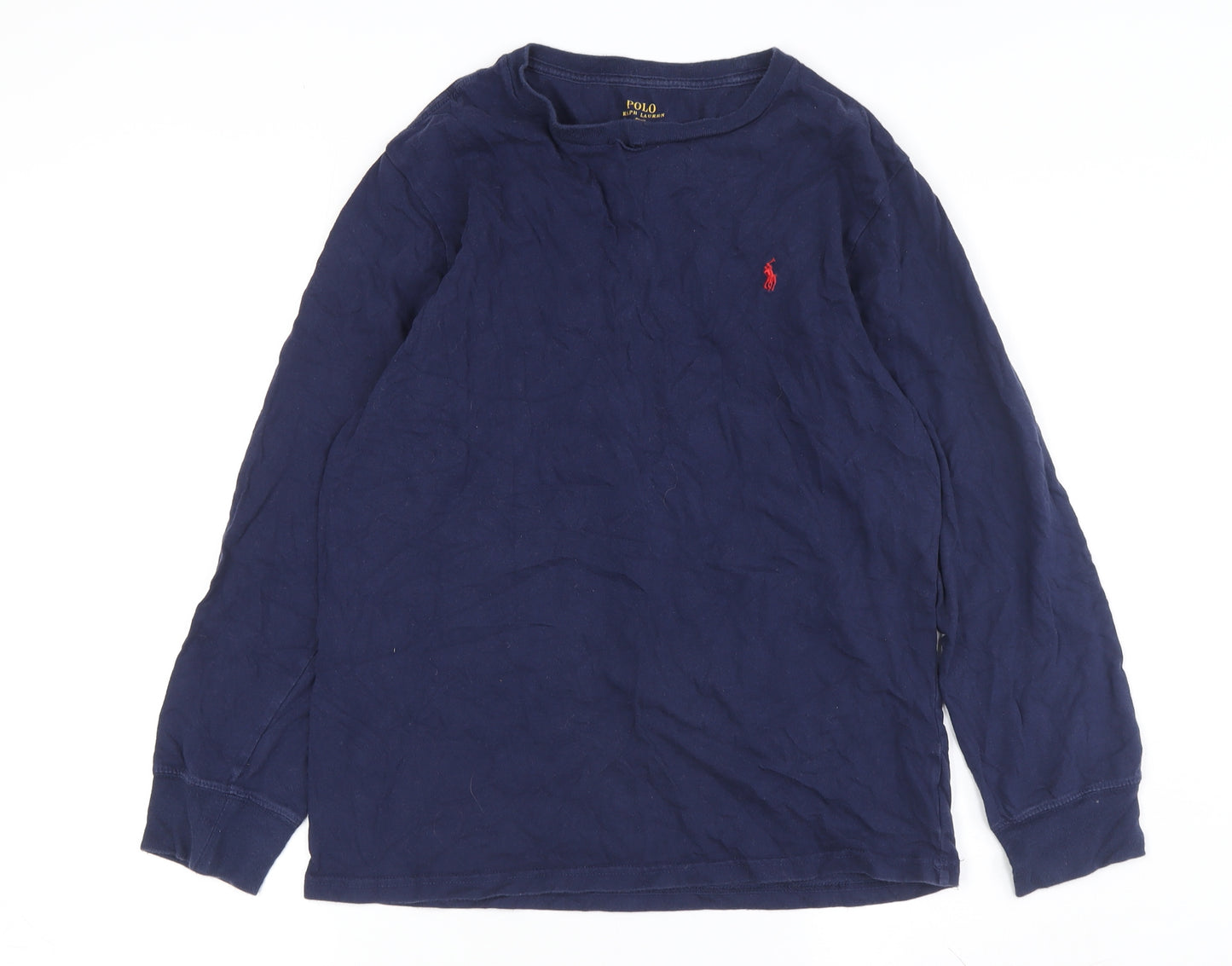 Polo Ralph Lauren Men's Blue Long Sleeve T-Shirt, Size L