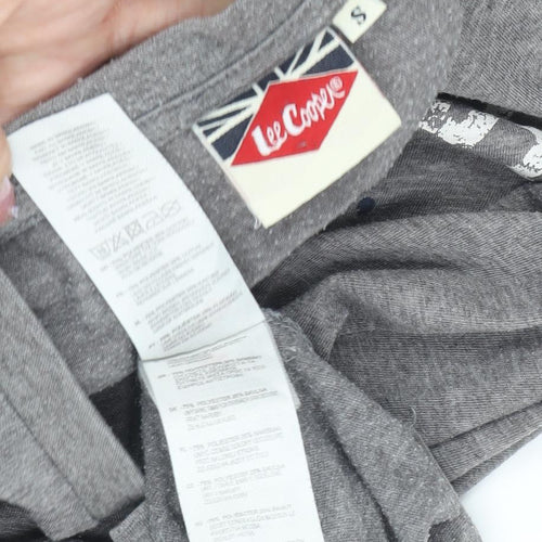 Lee Cooper Grey Men's Graphic T-Shirt S