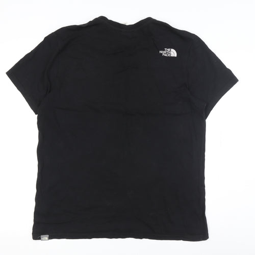 The North Face Men's Black Crew Neck T-Shirt, Large