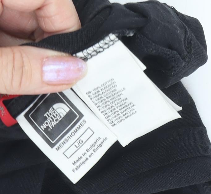 The North Face Men's Black Crew Neck T-Shirt, Large