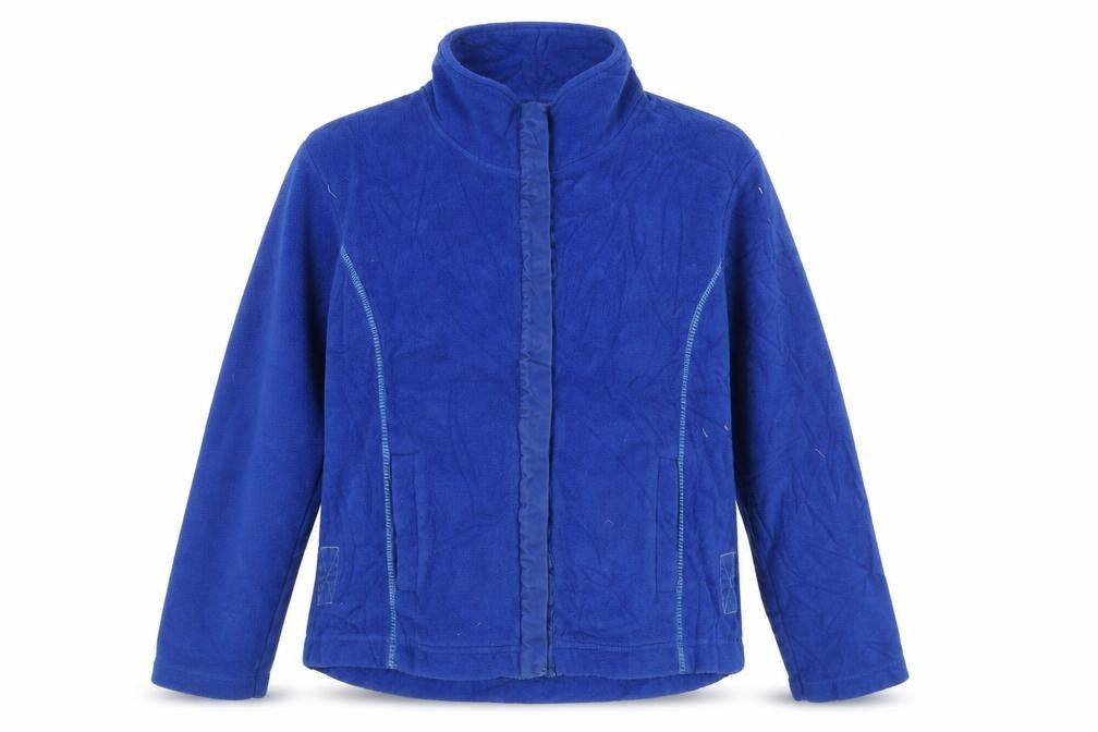 Front view of Kadence Blue Fleece Women's Jacket M Winter Casual