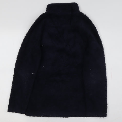 Joules Boys Black Fleece Sweatshirt, Size 158 - Cozy Winter Essential