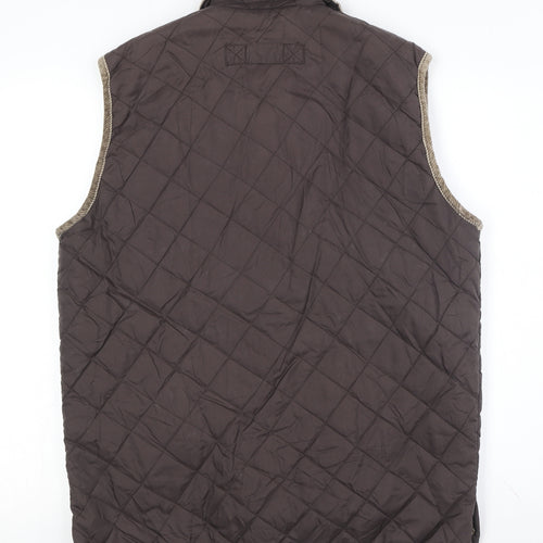 Activewear Women's Brown Quilted Waistcoat Size 10
