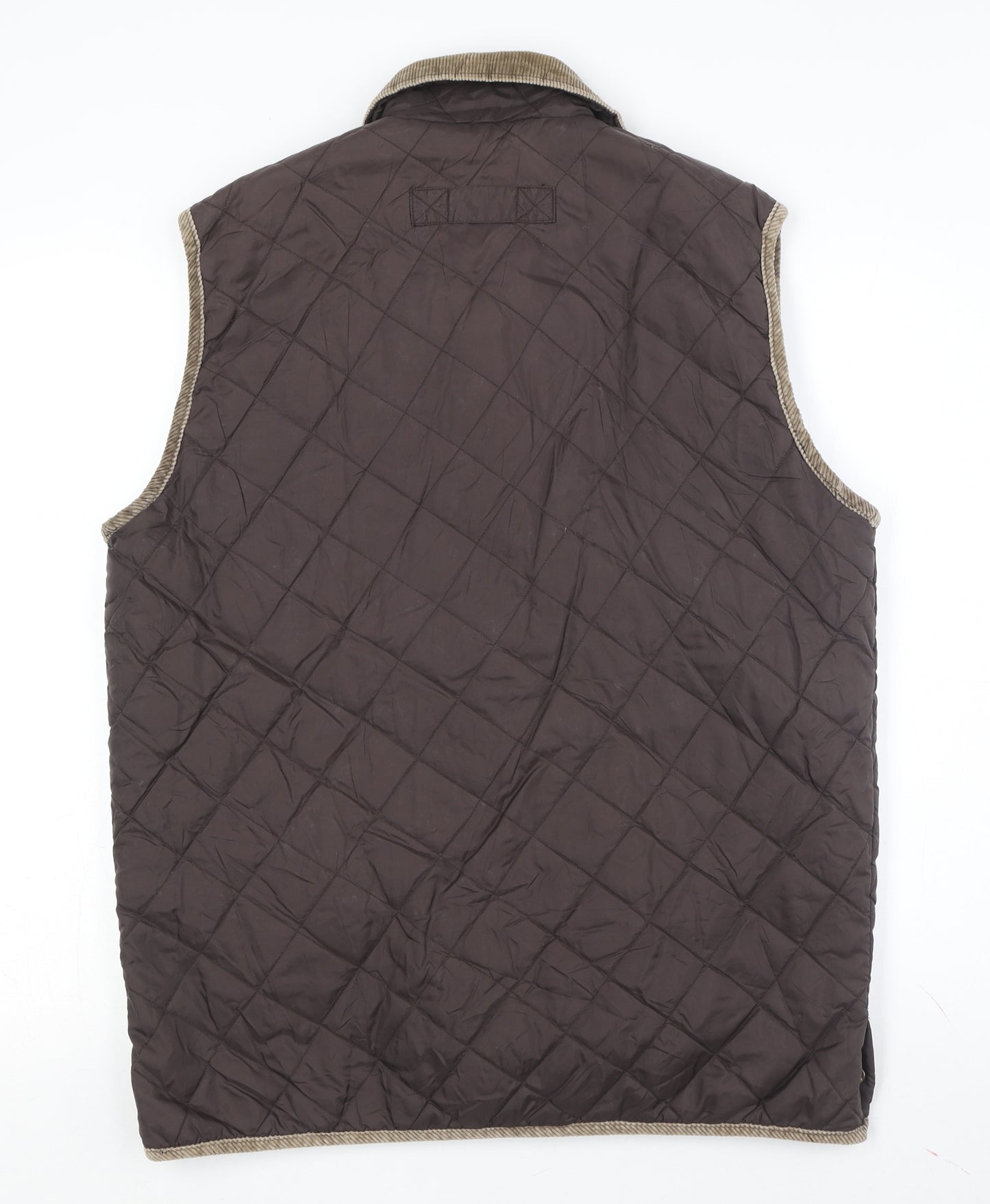 Activewear Women's Brown Quilted Waistcoat Size 10