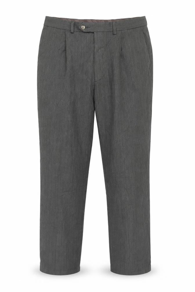 Front view of Marks & Spencer Men's Grey Dress Pants 34