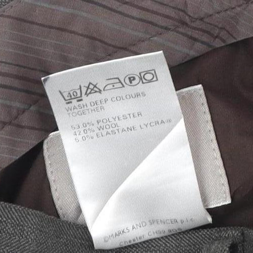 Marks and Spencer Men's Grey Dress Pants 34