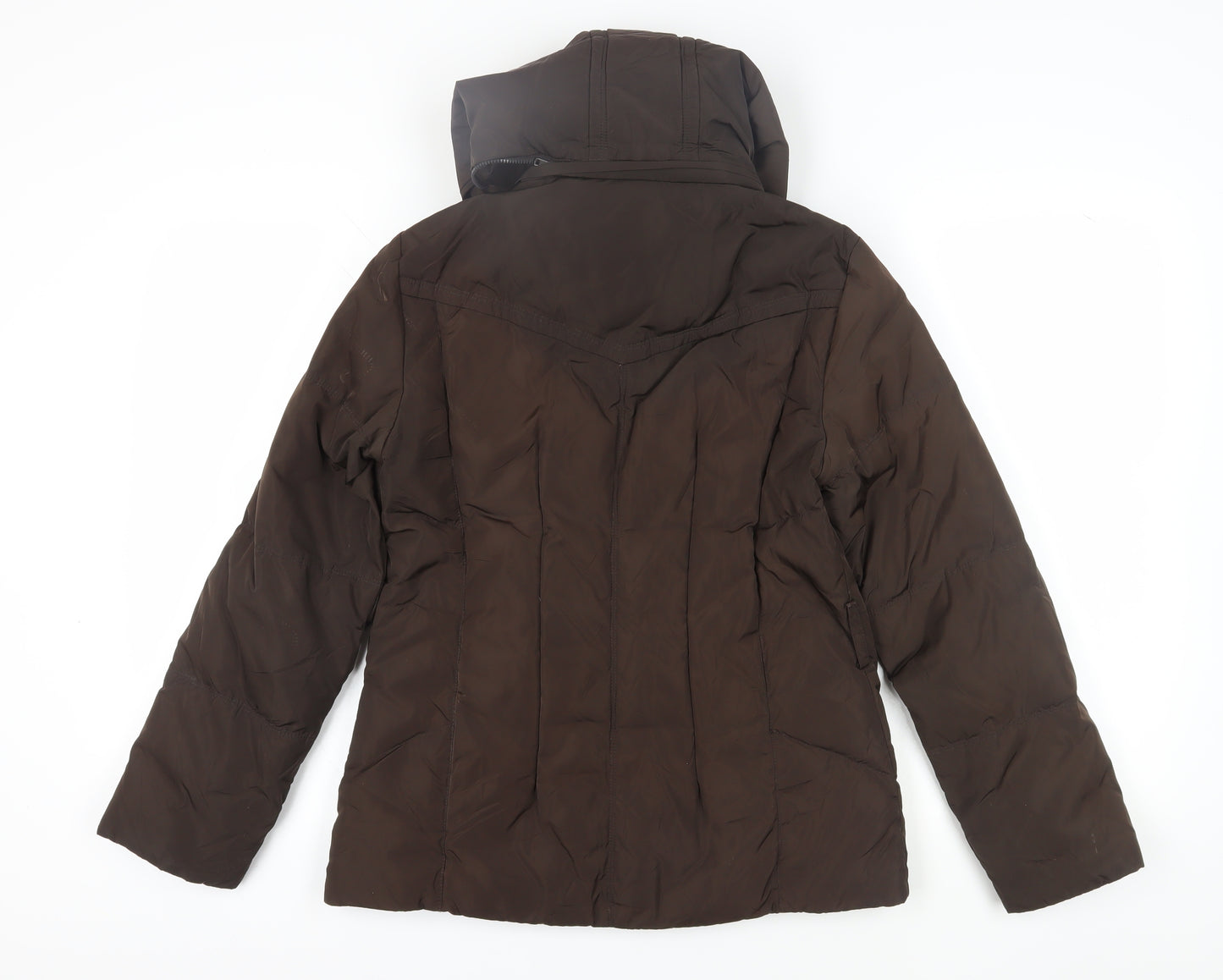 Marks and Spencer Women's Brown Puffer Jacket S