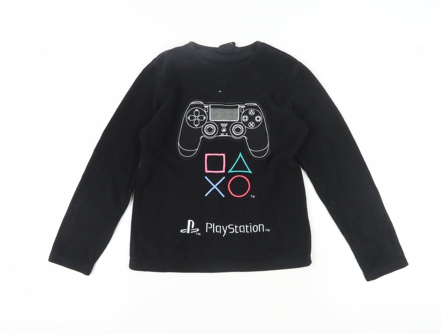 PlayStation Boys Black Pullover Sweatshirt 9-10 Yrs