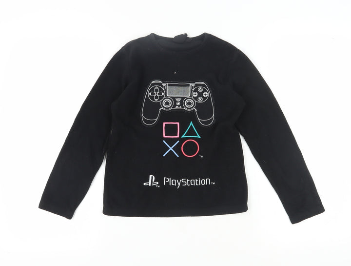 PlayStation Boys Black Pullover Sweatshirt 9-10 Yrs