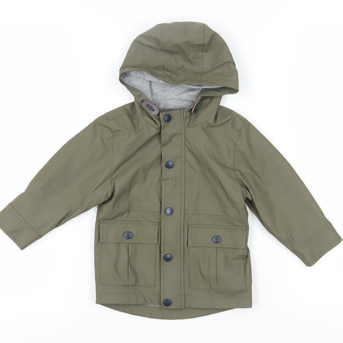 Urban Rascals Green Unisex Toddler Rain Coat 18-24 Months
