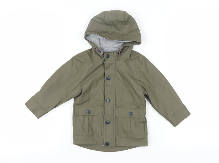 Urban Rascals Green Unisex Toddler Rain Coat 18-24 Months