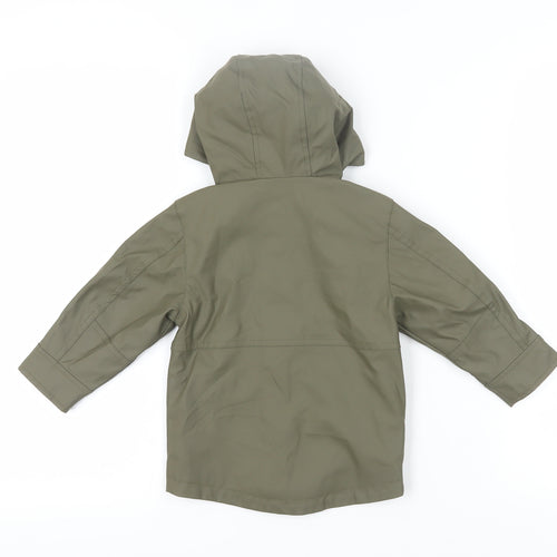 Urban Rascals Green Unisex Toddler Rain Coat 18-24 Months