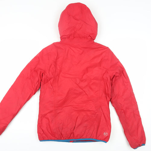 Regatta Women's Red Size 12 Puffer Jacket with Hood