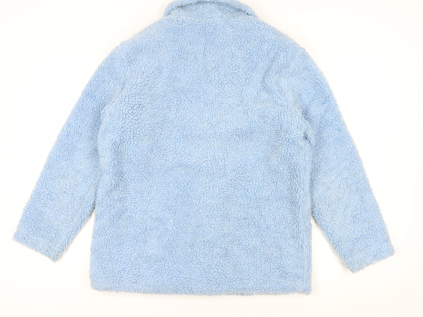 Damart Women's Blue Mid-Length Button Jacket M