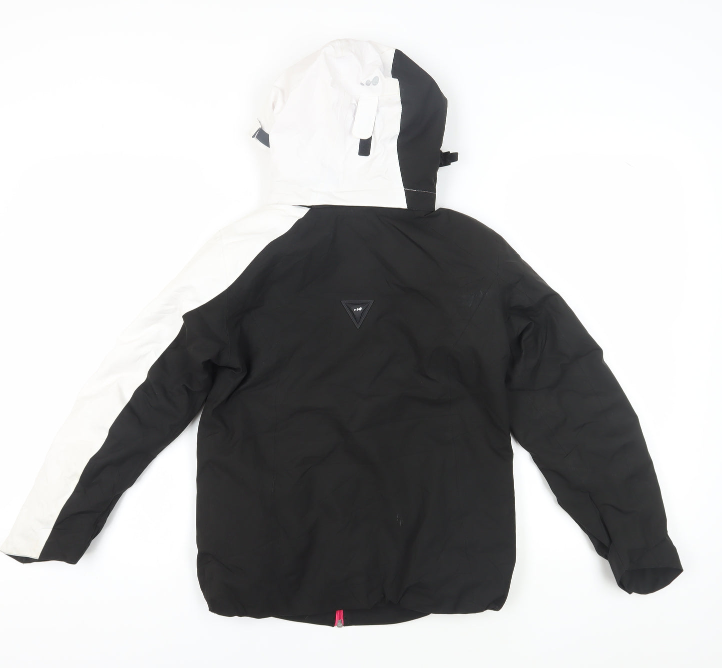 Wed'ze Girls Black White Ski Jacket 12 Years Waterproof