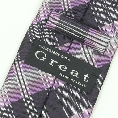 Great Men's Multicoloured Slim Tie
