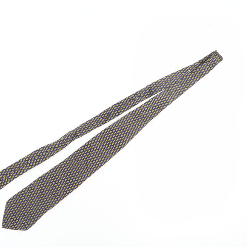 Jaeger Men's Multicoloured Geometric Silk Tie