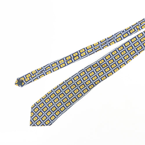 House of Fraser Geometric Silk Tie for Men - Multicoloured