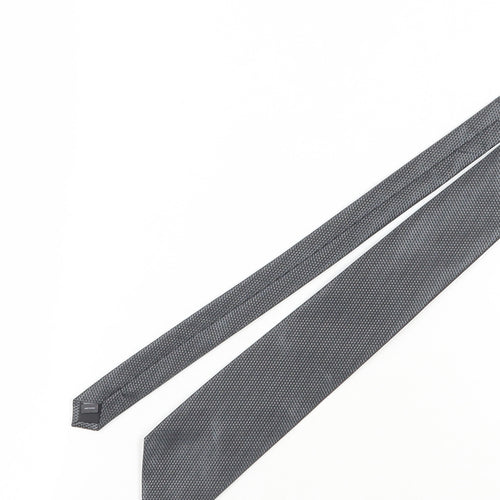 Thomas Nash Men's Black Geometric Tie