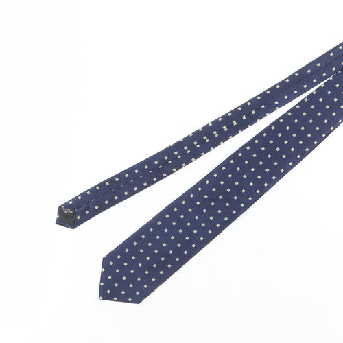 Skopes Men's Blue Geometric Silk Tie