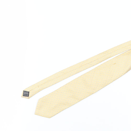Tie Rack Men's Yellow Silk Geometric Tie