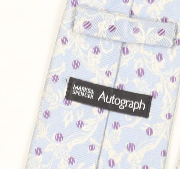 Marks and Spencer Multicoloured Floral Silk Tie