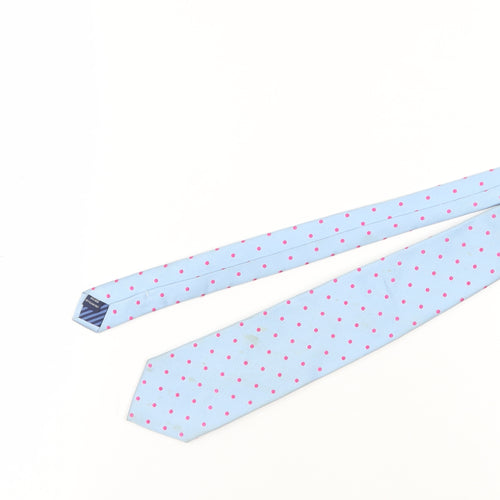 Charles Tyrwhitt Blue Silk Polka Dot Men's Tie