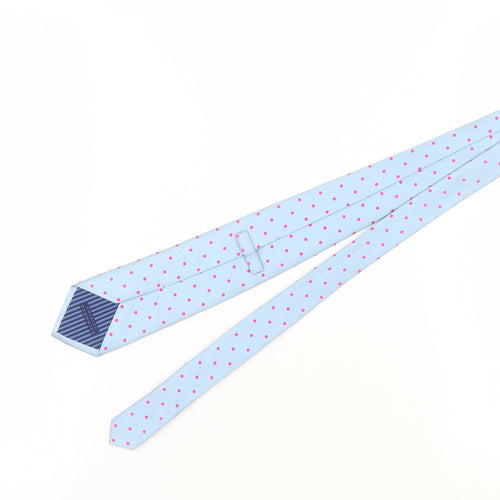 Charles Tyrwhitt Blue Silk Polka Dot Men's Tie