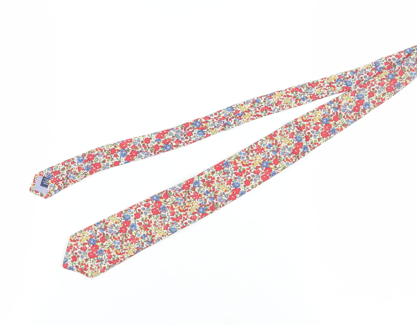 Charles Tyrwhitt Men's Multicoloured Floral Cotton Tie