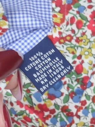 Charles Tyrwhitt Men's Multicoloured Floral Cotton Tie