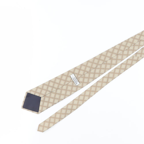 Original Savatine Men's Beige Geometric Tie One Size