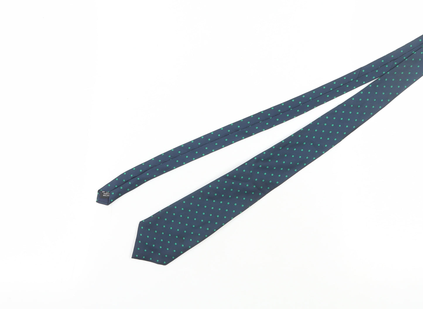 Charles Tyrwhitt Men’s Blue Silk Polka Dot Tie