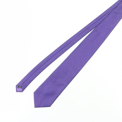 Classico by Michelsons Men's Purple Geometric Tie