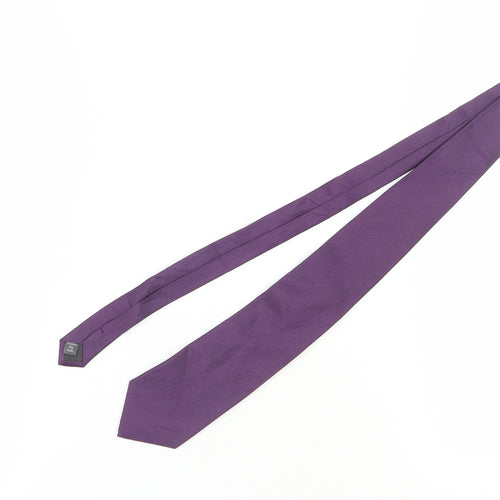 Thomas Nash Men's Purple Silk Pointed Tie