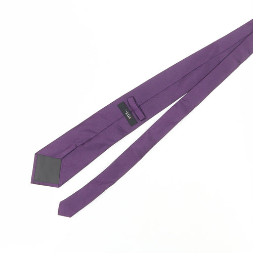 Thomas Nash Men's Purple Silk Pointed Tie