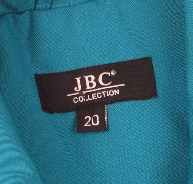 JBC Collection Women's Blue Long Sleeve Coat Size 20