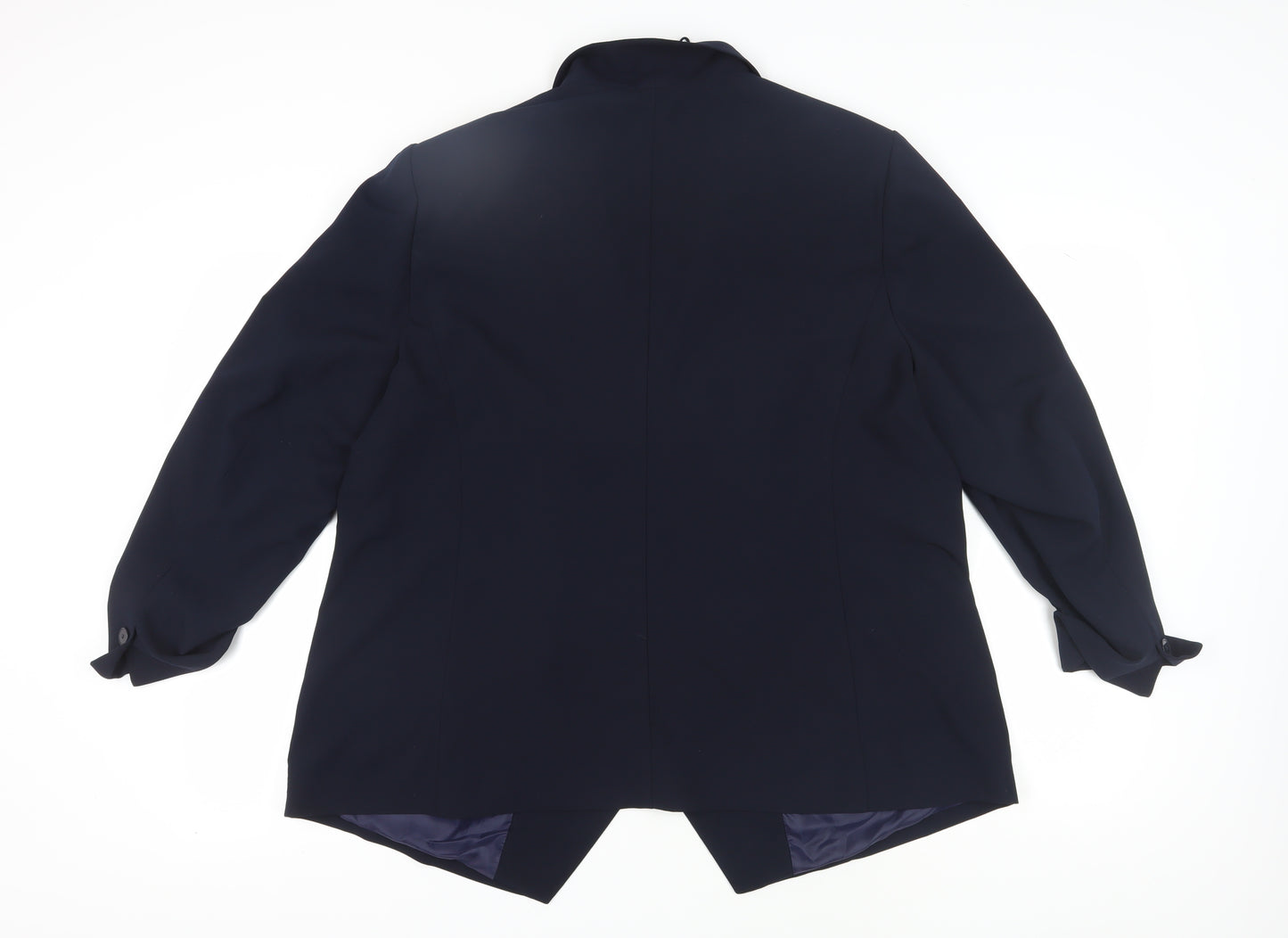 Marks and Spencer Women's Blue Blazer, Size 24